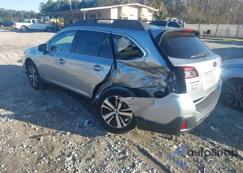 2018 Subaru Outback 2.5I Limited z USA, uszkodzony, nr VIN 4S4BSAKC5J3365401